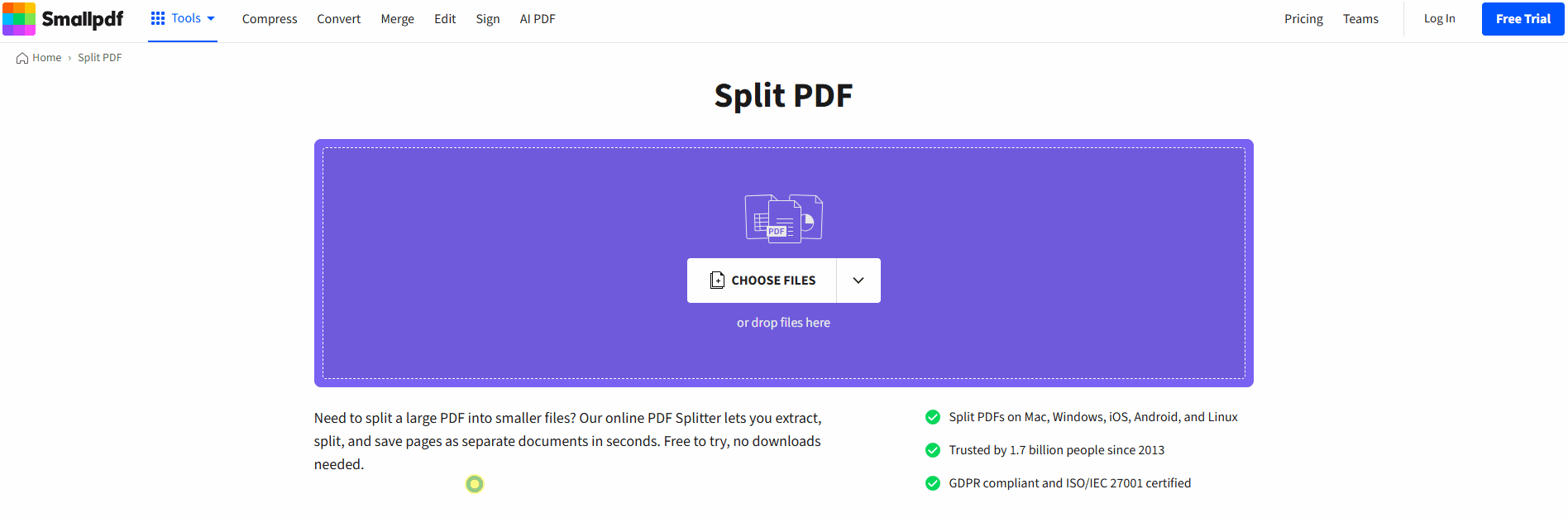 File Splitter GIF 1