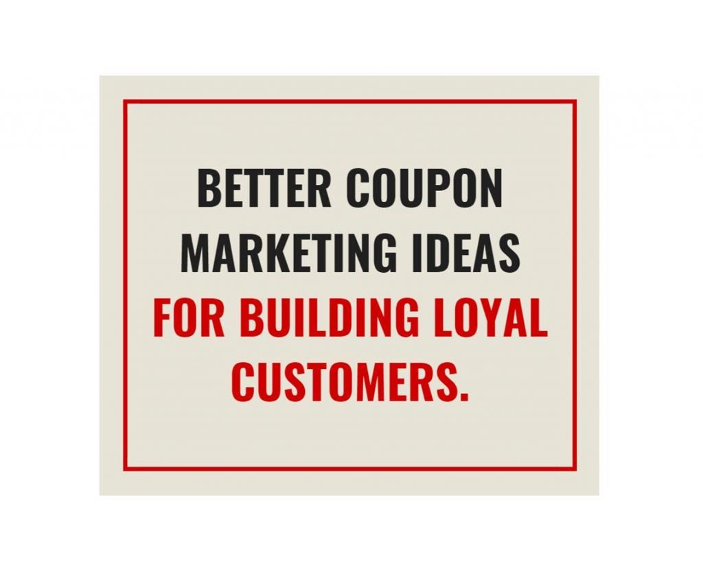 Restaurant marketing ideas-coupons